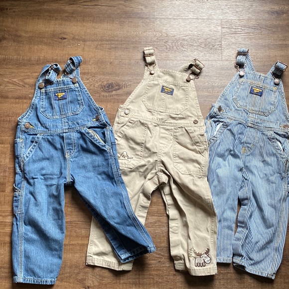 Osh Kosh overalls bundle